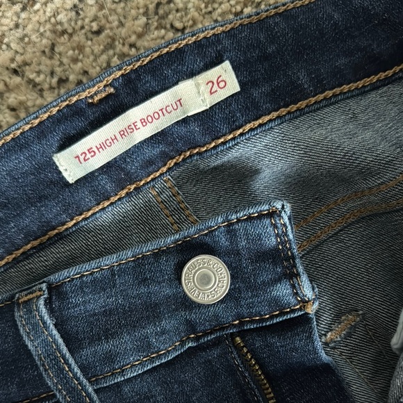 High Rise Blue Jeans - Picture 5 of 5